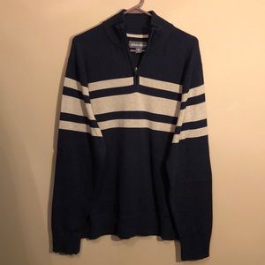 Men’s Large Eddie Bauer 1/4 Zip Up Sweater